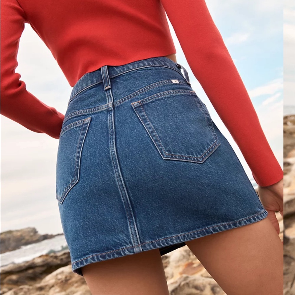 Aritzia, Sunday Best Jean skirt - Picture 4 of 7